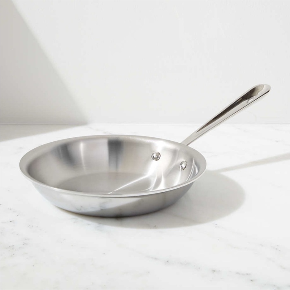 NEW ALL CLAD D3® Tri-Ply Stainless-Steel 8” 
Fry Pan - Picture 2 of 15